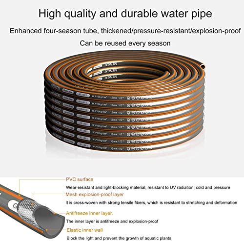 Carrete de manguera de jardín, estante de almacenamiento de manguera extraíble o montado en la pared de acero inoxidable, enrollador retráctil para jardinería, lavado de coches, limpieza de ventanas y