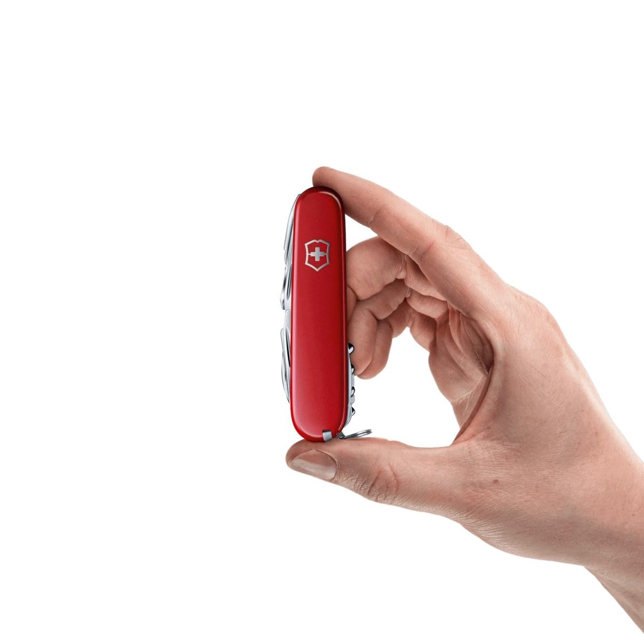 Victorinox Taschenmesser Swiss Champ (31 Funktionen, Holzsäge, Fischentschupper, Lupe, Kombi-Zange, Schere) rot