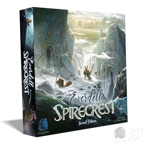 Image of Everdell Spirecrest 2nd Edition Expansion - Strategy Board Game with Big Critters, Discovery Cards, Weather & Mounts - Ages 10+, 1-4 Players