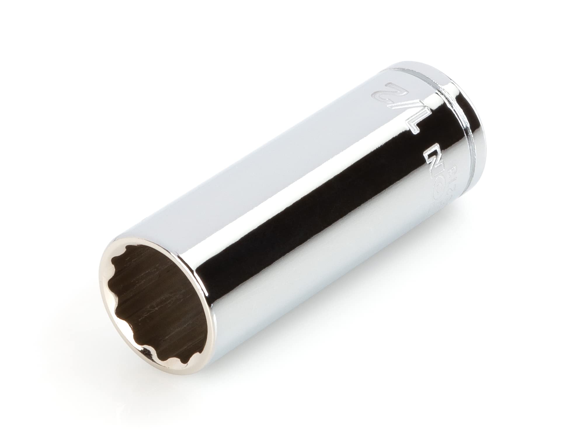 TEKTON 1/4 Inch Drive x 1/2 Inch Deep 12-Point Socket | SHD03213 — image 1