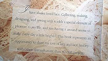 Hardcover Crafting With Lace: More Than 40 Enchanting Projects to Make Book
