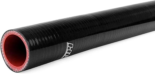 Miniatura 2 de HPS Performance Mangueras de refrigerante de radiador y calentador de silicona negra compatibles con Toyota Supra 1993-2002 conducción a la derecha