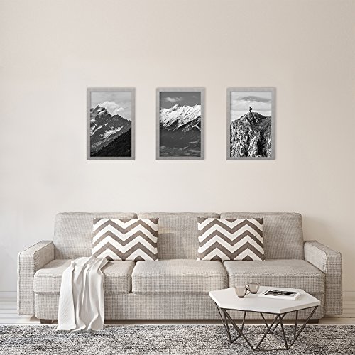 Ecohome 11X17 Picture Frame - Real Glass Front, Gray Posters Frames #TOP4