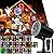 Christmas Halloween Lights Projector,Holiday Projector Light,Waterproof IP65 Indoor Motion Remote 10W LED Projector,16 Slides Holiday Light Party Outdoor Garden House Apartment Kids Room Night Light
