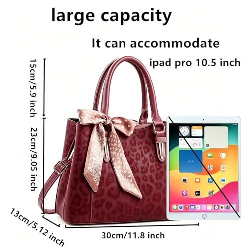 Image of Medium Satchel Handbag Shoulder Crossbody Purse Top handle Hobo bags for Women