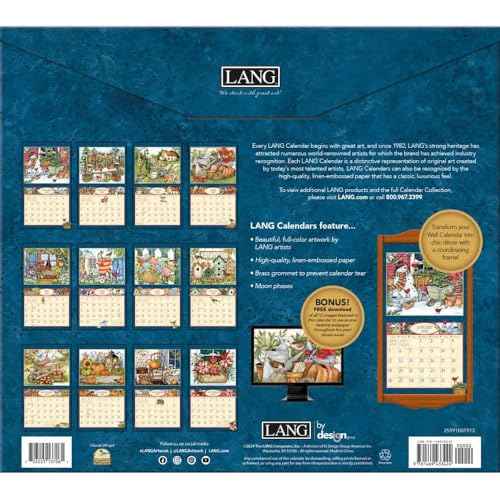 Langcompaniesheartandhomespecialedition2025wallcalendar  Urban Country Home Decor Lang companies heart and home special edition 2025 wall calendar  urban country home decor