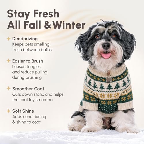 Image of Best Shot Scentament Spa Botanical Body Splash for Dogs & Cats, Dog Cologne, Deodorizing Spray, Conditioning Pet Grooming Mist & Dog Detangler Spray, Sugar Cookie Splash, 8 fl oz
