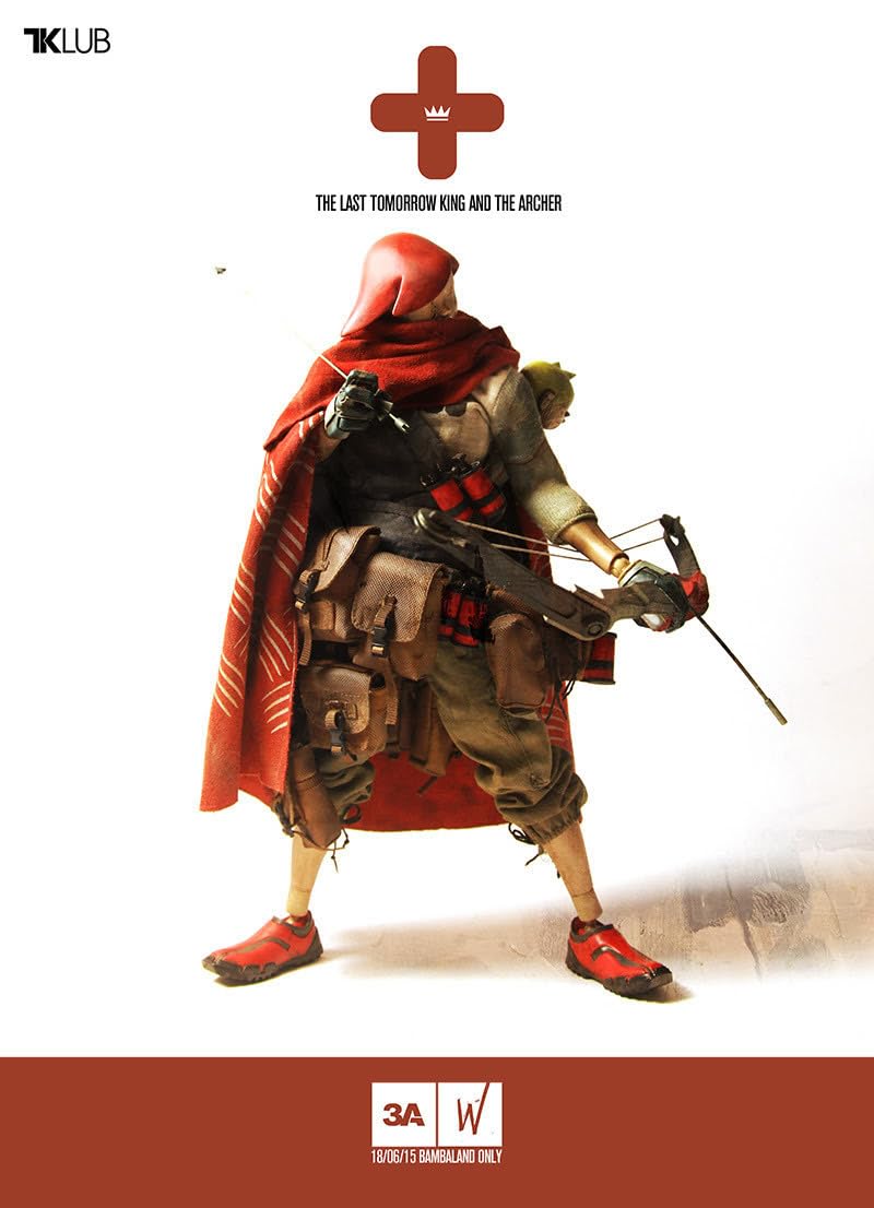 絶版 The Last Tomorrow King and The Archer Perfect 3a Toys Threea 1/6 The Last Tomorrow King And Archer