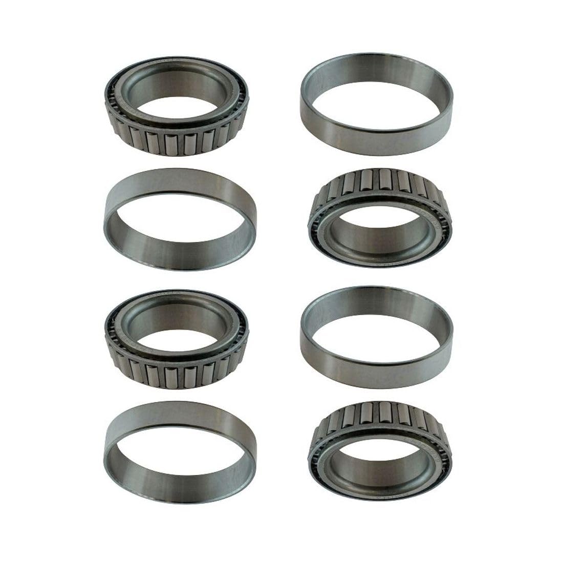 zxhhxkAn 4pcs - Wheel Bearing Set Assembly Right Passenger Left Driver Front Rear Inner Outer Side for Toyota,for Mitsubishi,for Mazda,for Lexus,for