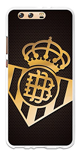 BeCool TPU-HU132-RBB11 - Funda Gel Flexible Real Betis Balompié para Huawei P10 Plus diseño Escudo 2, Multicolor
