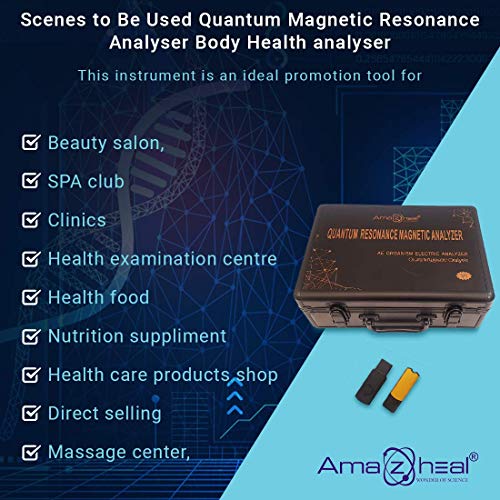 Image of AMAZHEAL Quantum Resonance Magnetic Body Health Analyzer- Version,Full Body checkup Machine