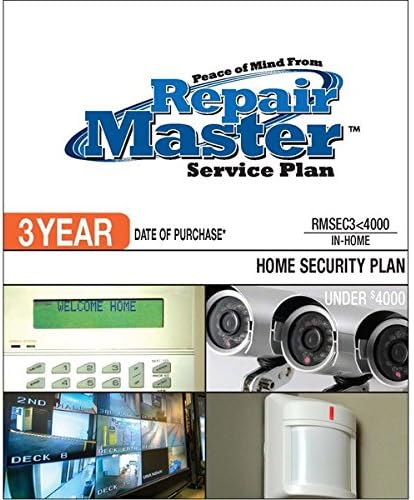 Repair Master 3-Yr Date of Purchase Home Security System - Under $4000