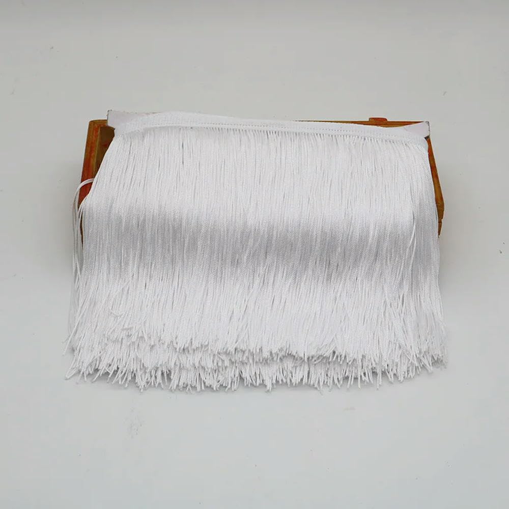 VIXDA 10 Yards 30cm Long Tassel Fringe Trim Lace Ribbon Tassels For Curtains Dresses Fringes For Sewing Trimmings Crafts