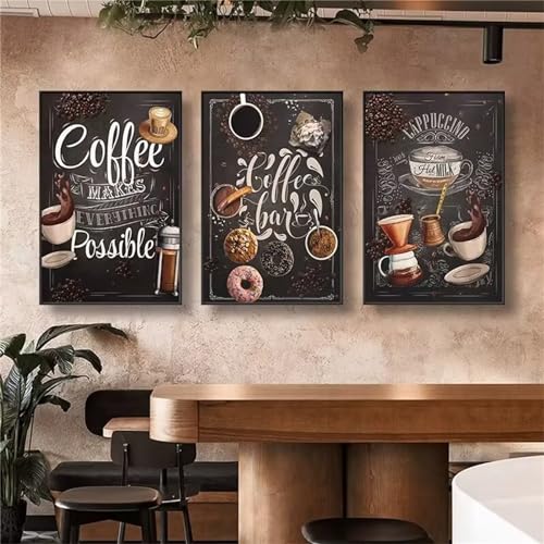Peinture Diamant Desserts 3 Lot 80x110cm DIY Strass Complet