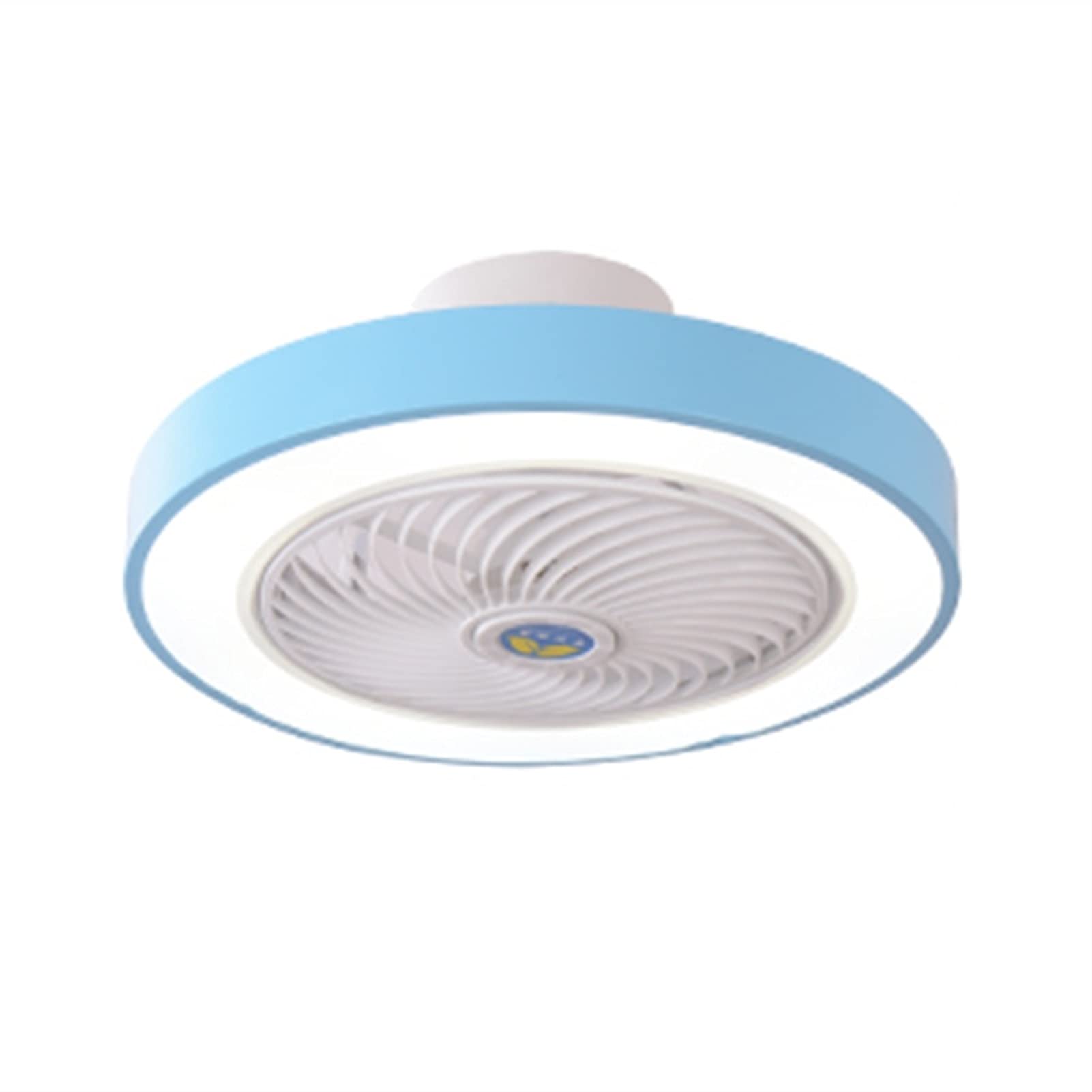 Ventilateur de plafond avec lampe LED ultra-mince pour salon et salle à manger