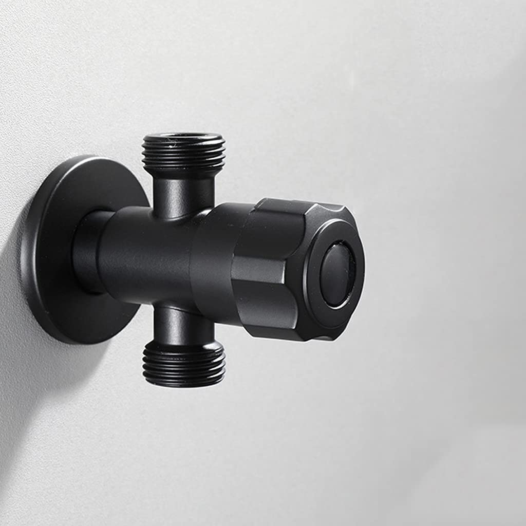 Válvula de ángulo de acero inoxidable G1/2 para renovar las conexiones hidráulicas del baño nuevo
