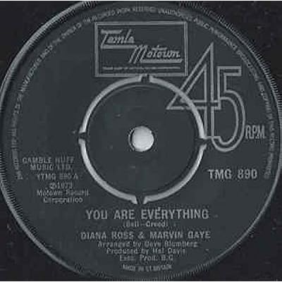YOU ARE EVERYTHING 7 INCH (7" VINYL 45) UK TAMLA MOTOWN 1973