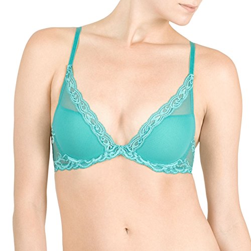 Image of Natori Women Feathers Lace Plunge T-Shirt Bra