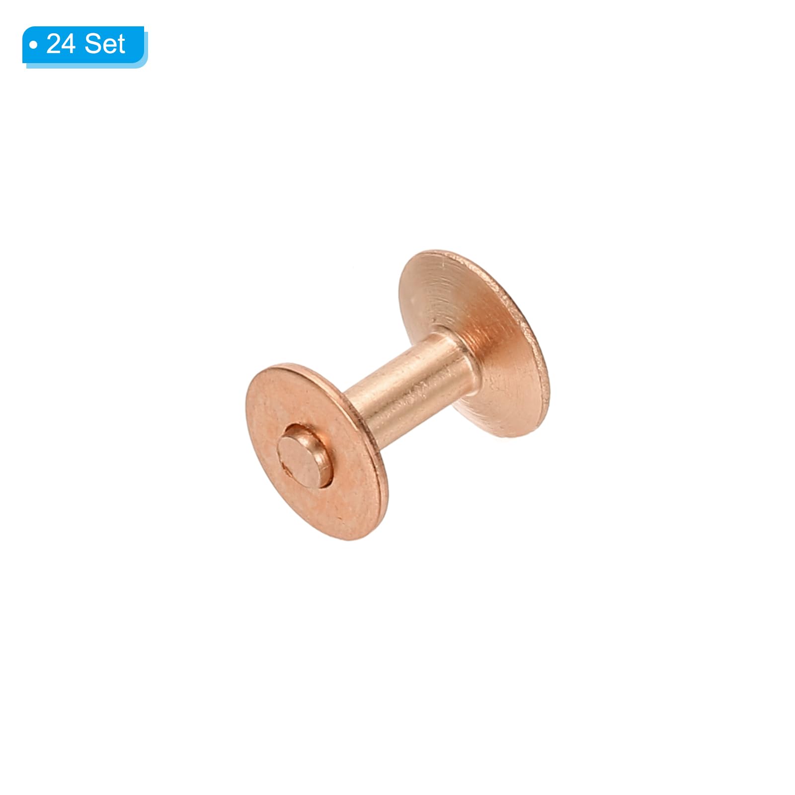 PATIKIL 12x4x12mm Leather Rivets and Burrs - Image 3