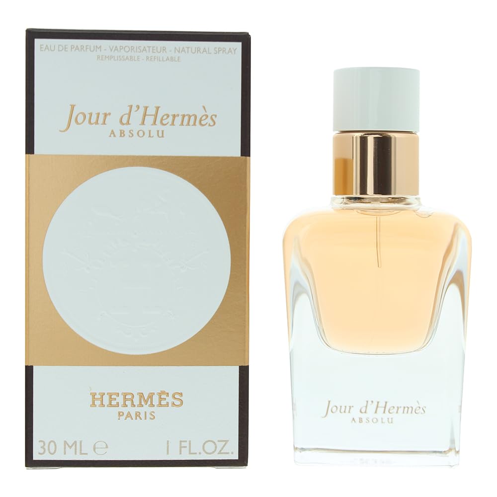 【HERMES】Jour d'Hermès Absolu 30ml Hermès Jour D'hermès Absolu Refillable Eau de Parfum 30ml : Amazon