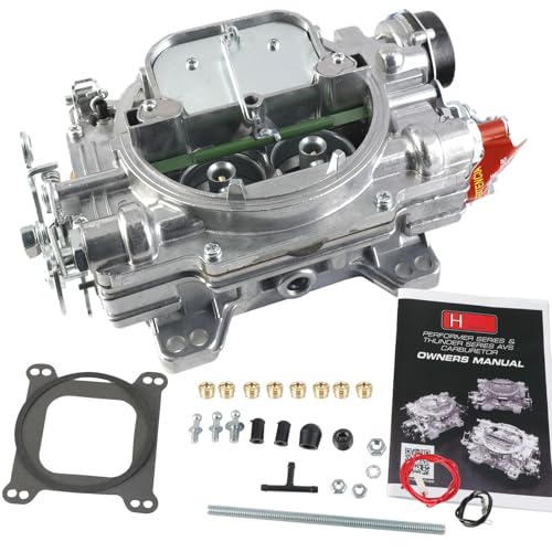 1411 performer 750 CFM 4 Barrel Square Bore Electric Choke comaptible With Chevy 454 c.i.d and Ford 460 c.i.d.(1411)