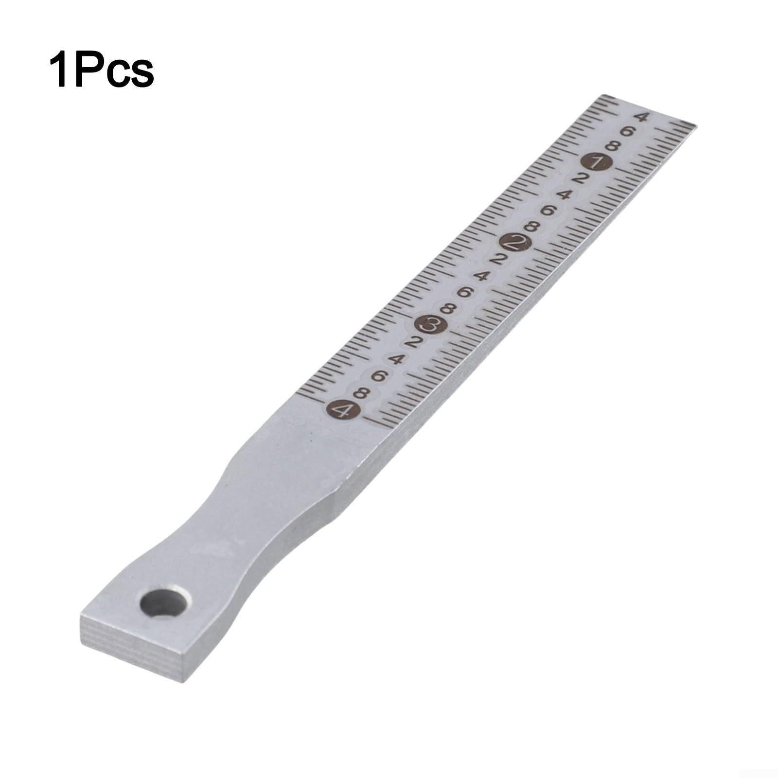 Jauge d'épaisseur de cale de soudure avec acier au carbone et placage chromé pour une mesure précise des espaces et des trous dans la construction et l'utilisation automobile (0,2-4 mm)