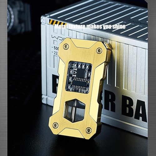 Encendedor sensor gravedad recargable de queroseno miniatura 6