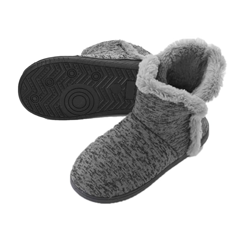 Hausschuhe Winter Pantoffeln Stiefel Hüttenschuhe Damen Wärmepantoffeln...