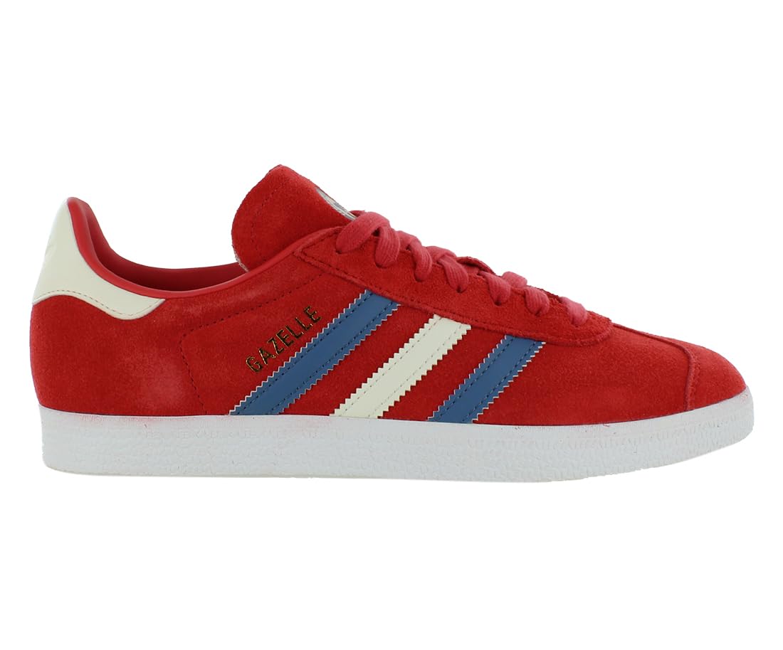 adidas Gazelle Mens Shoes Size 7.5, Color: Red/White/Blue