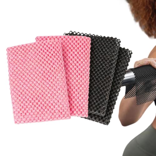 Tapete de pilates antideslizante de 4 piezas para fitness, yoga y culturismo unisex