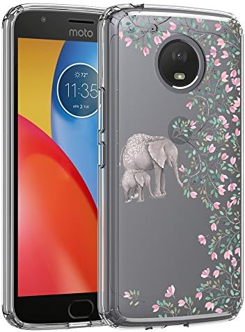 Moto E4 Plus Case, SYONER [Scratch Resistant] Ultra Slim Clear Protective Phone Case Cover for Motorola Moto E Plus 4th Generation (USA Version) [Elephant]