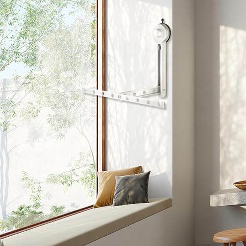 Cintre à ventouse en aluminium brossé robuste et durable - 4