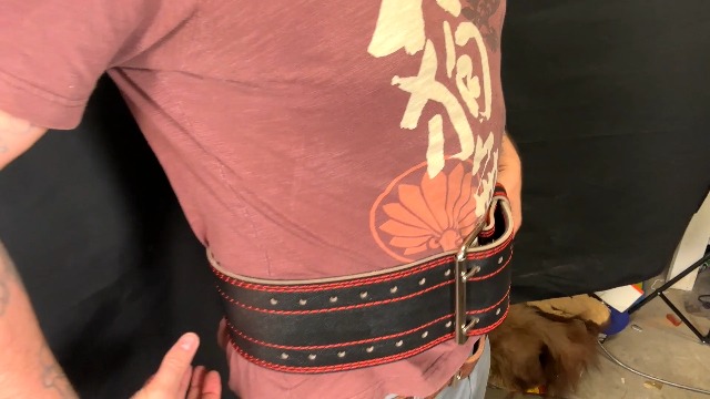 Watch Dark Iron Fitness Weight Lifting Belt on Amazon Live