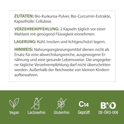 Stärkste Bio Kurkuma Kapseln - 40x effektiver - 15.000mg Kurkuma Pulver/Tag - ohne Pfeffer - höchster Curcumin Gehalt - Curcuma Kapseln hochdosiert, vegan & hochbekömmlich - Acurmin Phytholistic