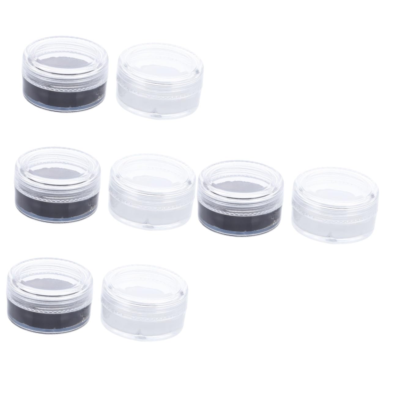 Beaupretty 8piezas Maquillaje Facial De Efectos Especiales Pintura Corporal y Cosméticos Para Cosplay y Halloween Cera Para Maquillaje Negro y Resistente Al Agua y Fácil De Limpiar