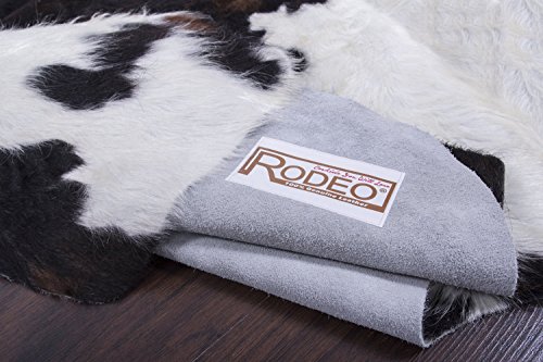 Rodeo Tricolor Cow Hide Cow Skins Hair On Leather Rug Size Large Tr 5X7 #TOP4