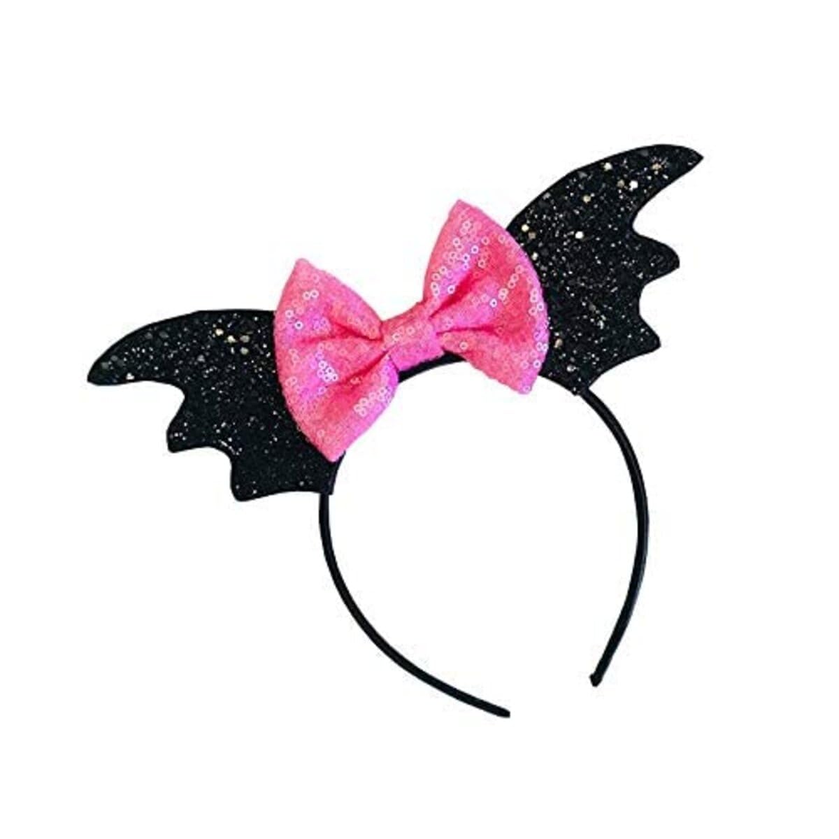 thematys Diadema de Orejas - Gato, Diablo, Príncipe Rana, Murciélago, Ratón - Ideal para Carnaval, Cosplay, Fiestas - Para Niños y Adultos, Cumpleaños, Bodas, Halloween (Estilo008)