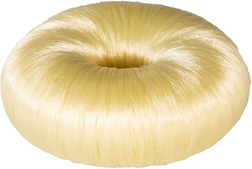 HORZE - Donut para el cabello, color marrón, talla única