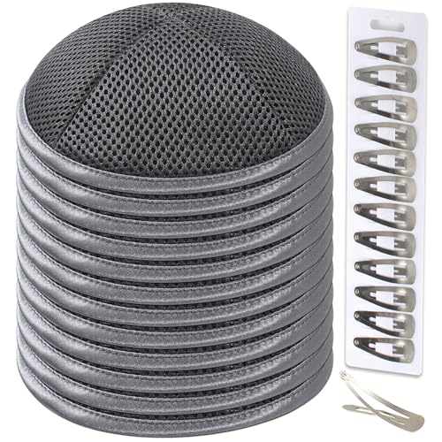 Kippa Deluxe Mesh Zion Judaica pour cérémonies et usage quotidien