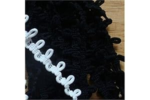 Vintage Edging Corset Ribbon with Delicate Loops