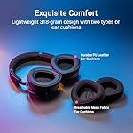 ASUS ROG Delta II Wireless Gaming Headset (BT, ROG SpeedNova 2.4GHz, 3.5mm, 50mm Titanium-Plated Drivers, 10mm Super-Wideband Mic, 110HR Battery, DualFlow Audio, for PC, Switch, PS5, Xbox)- Black - Image 4