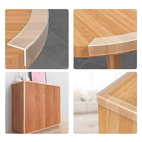 Image of Baby Proofing, Clear Edge Protector Strip, Soft Corner Protectors for Kids, Child Safety Tables Guards Furniture Against Sharp Corners Cabinets, Tables, Drawers 6.5ft