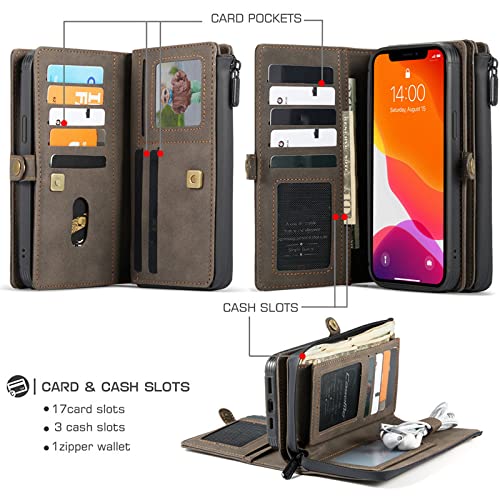 Étui en cuir iPhone 12 Pro Max à rabat élégant et chic - 3