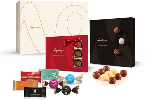 Kit Caixa Chocolate Kopenhagen Presentes Favoritos com trufas, bombons e mil delícias diversas Dia das Mães Namorados