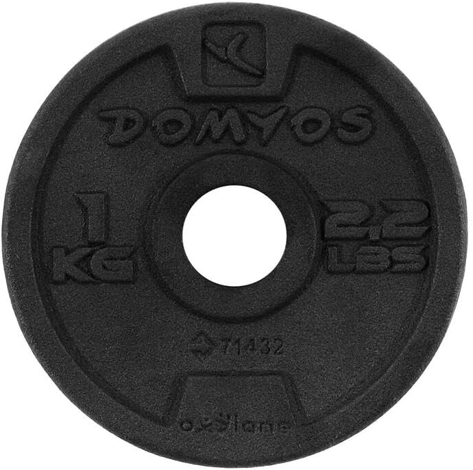 1kg Decathlon Domyos Cast Iron Weight Plate