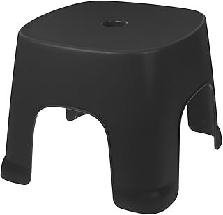 Veemoon Low Stool Foot Stool Step Stool Toilet Stool Bathroom Footstool Toilet Step for Adults Nonslip Footstool Plastic Footstool Stool for Kids Small Stool Toddler Household PVC