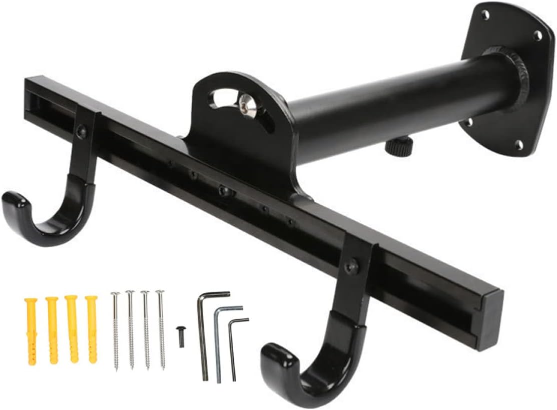 balacoo 1Set Bike Hanger Wall Mount Storage Rack Durable Bike Display Holder for Bikes Easy Installation with Screws Space Saving Design Strong Bearing Capacity