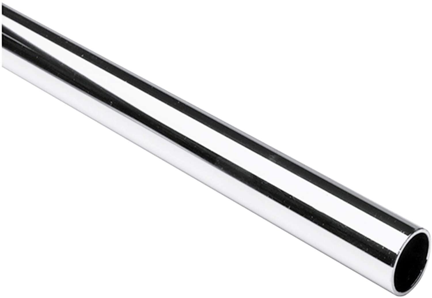 Chrome Pole For Walk In Wardrobe Chrome Tubing Hanging Rail System 25mm 2ft