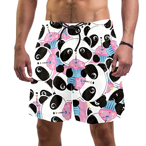 Short de plage à séchage rapide HadHfun motif panda