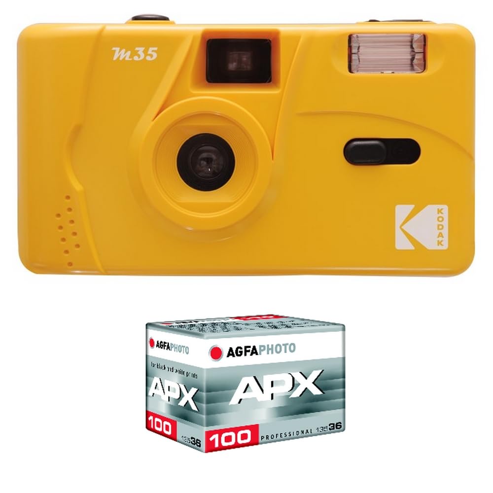 KODAK Cámara Recargable M35-​35 mm - Candy Pink